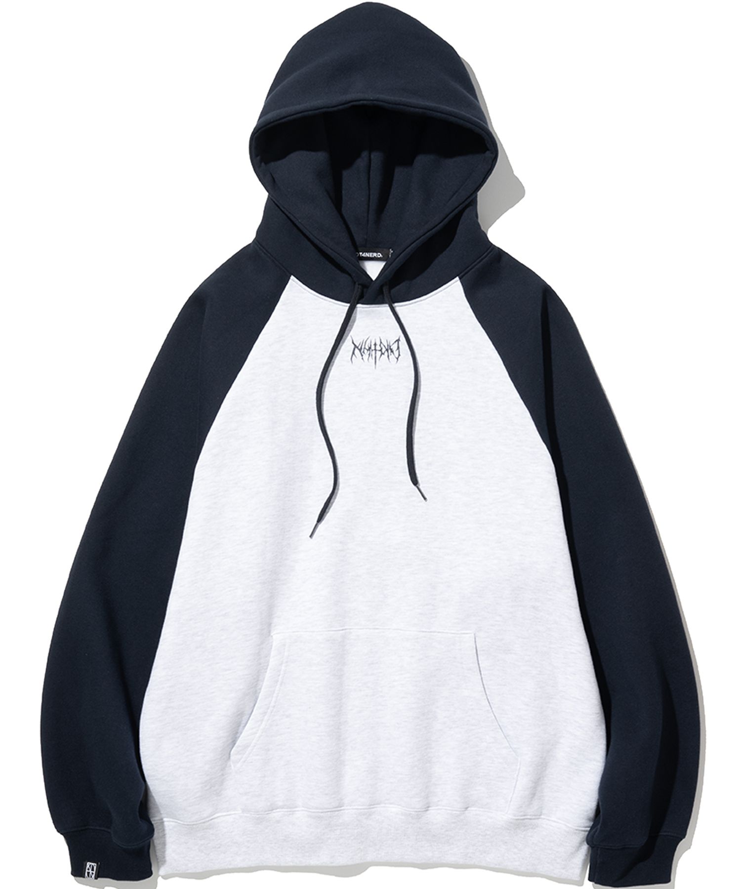 パーカー・フーディ NOT4NERD Satan Logo Raglan Pullover hood Grey RHD062GR Satan Logo Raglan Pullover hood - Light Grey - 감도 깊은