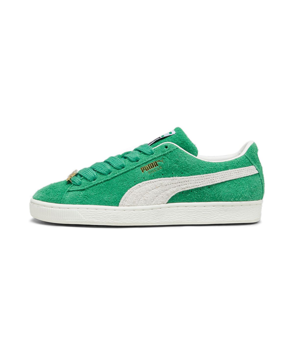 푸마(PUMA) 스웨이드 펫 레이스 - 그린:아이보리 / 393167-02