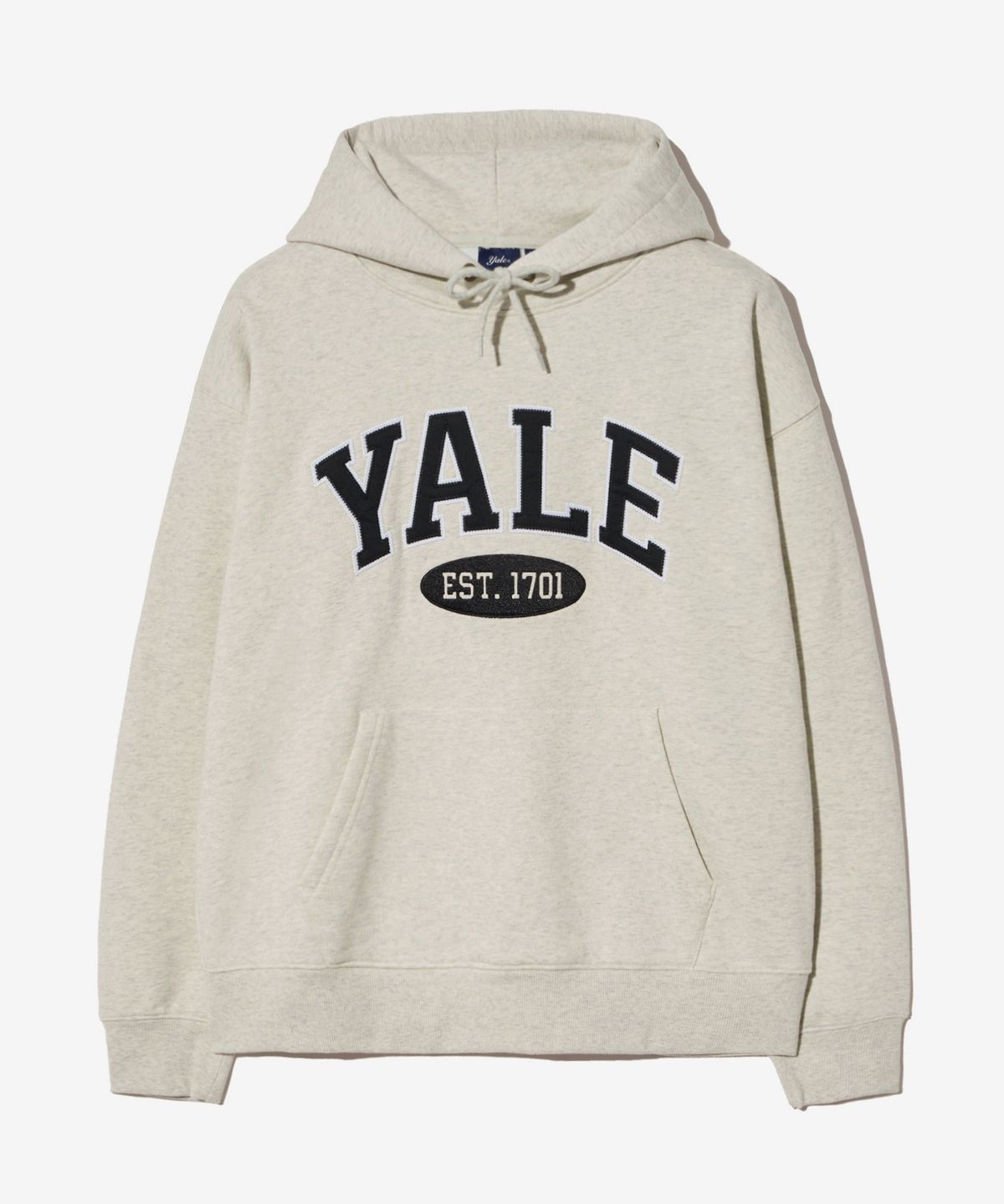 예일(YALE) 투톤아치 후드_오트밀