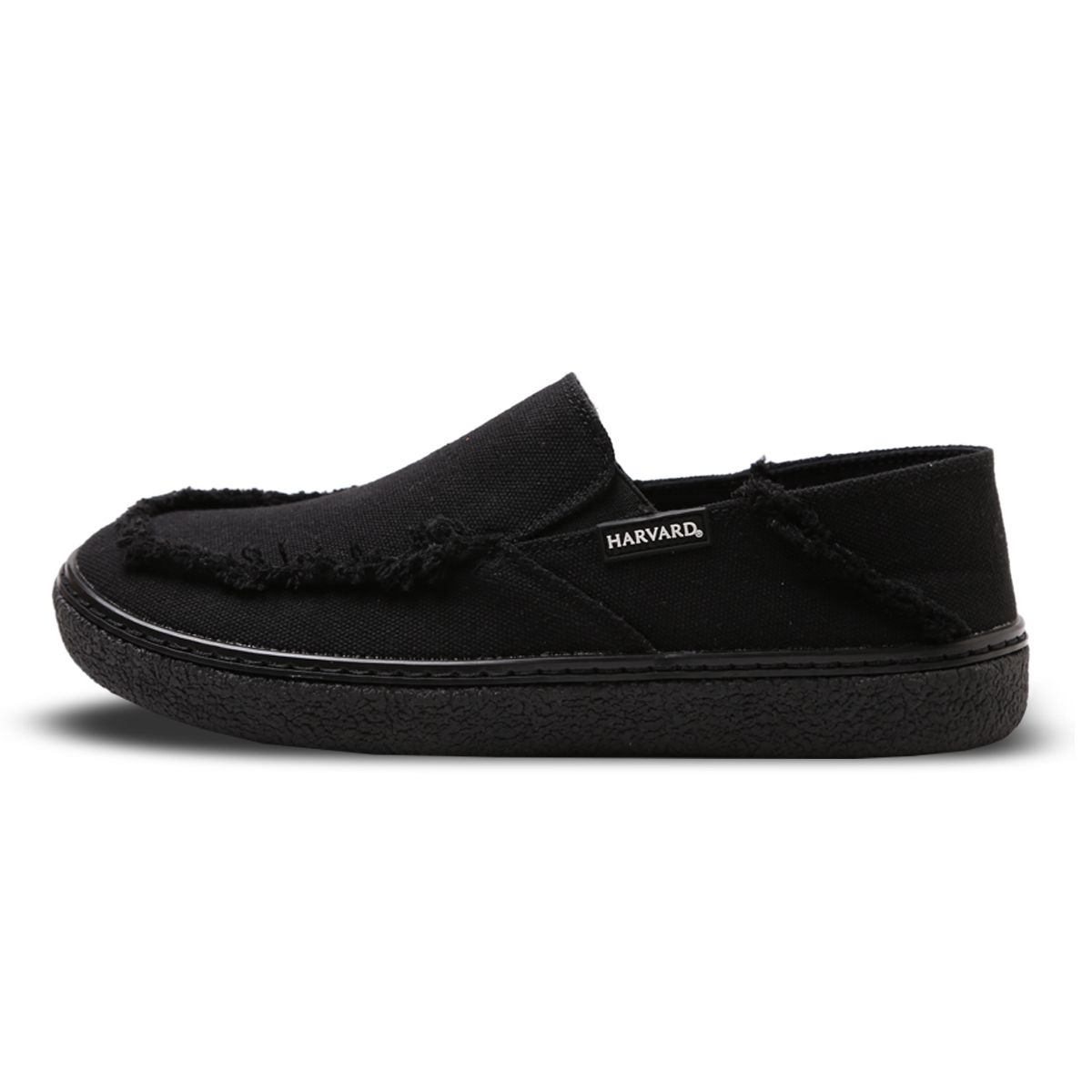 하버드 슈즈(HARVARD SHOES) 래플스 성인 로퍼 스니커즈 블랙