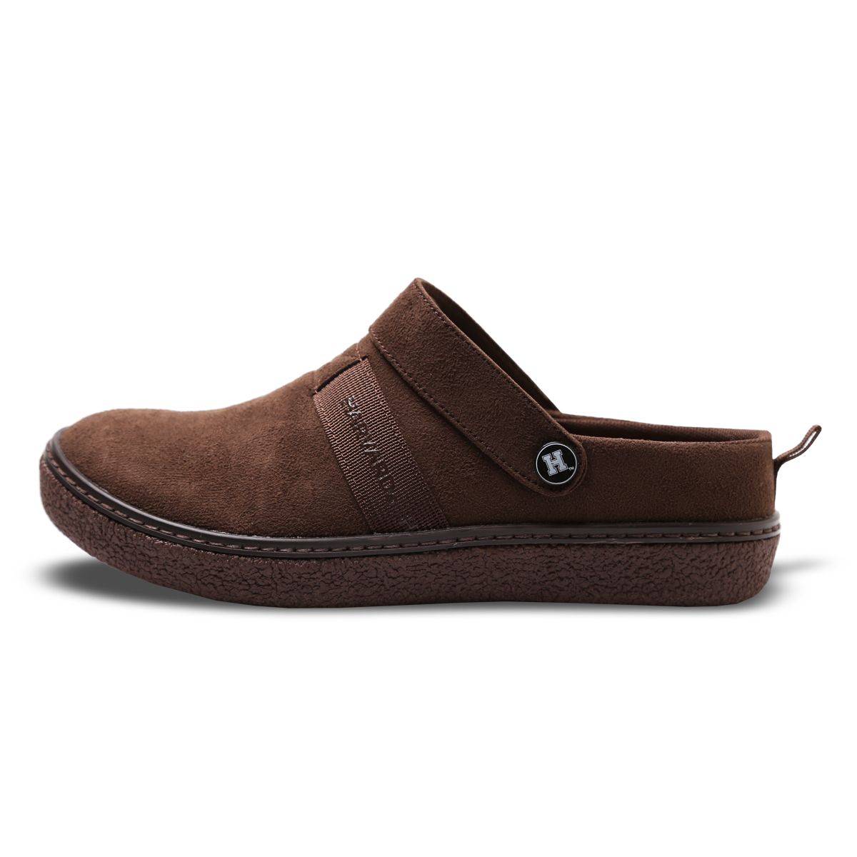 하버드 슈즈(HARVARD SHOES) 겟츠 성인 블로퍼 스웨이드 슬리퍼 모카