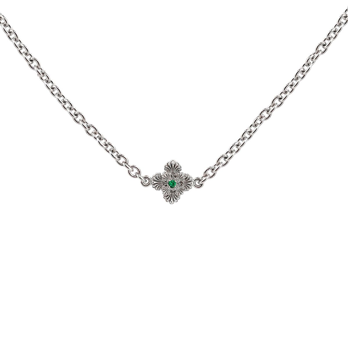 스쿠도(SCUDO) shell point stone necklace [extrabold]