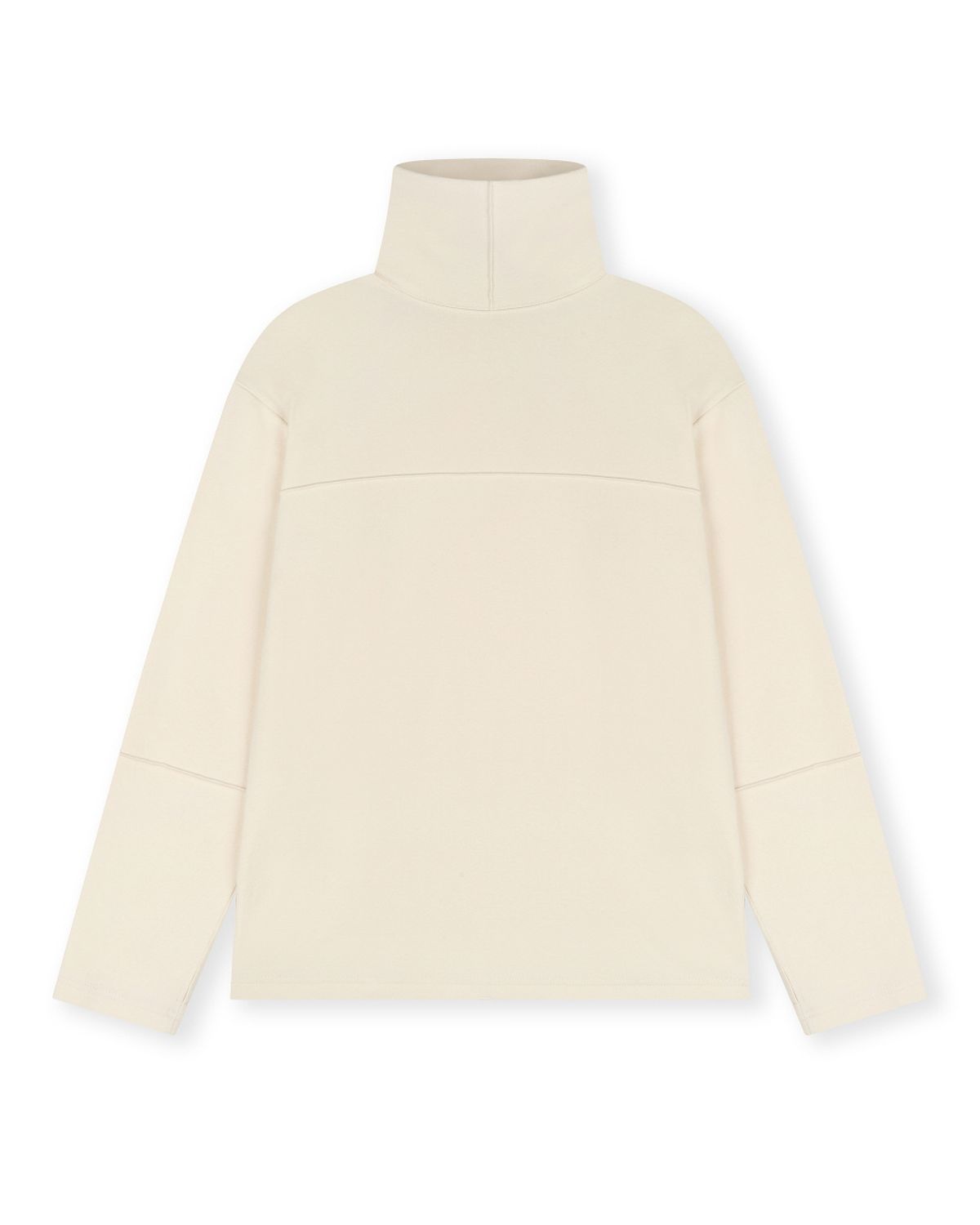 비슬로우(BESLOW) LONG SLEEVE TURTLE NECK T-SHIRTS CREAM