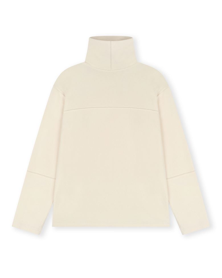 LONG SLEEVE TURTLE NECK T-SHIRTS CREAM