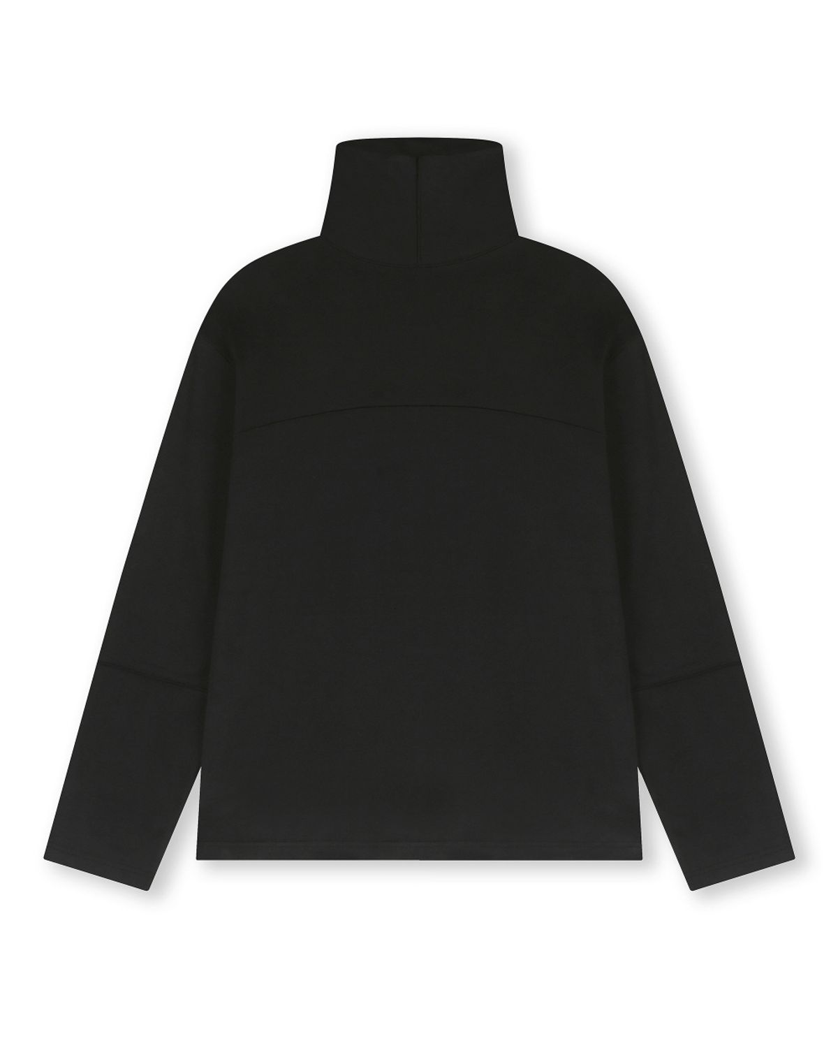 비슬로우(BESLOW) LONG SLEEVE TURTLE NECK T-SHIRTS BLACK