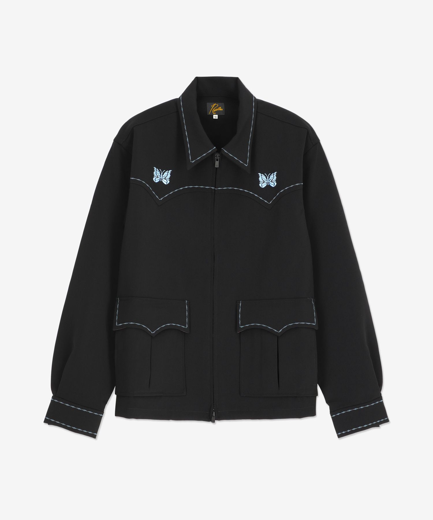 MUSINSA | NEEDLES Men's Western Sport Jacket - Black / MR199BLACK