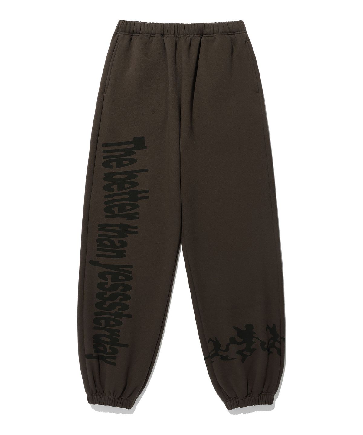 이스트쿤스트(ISTKUNST) BTY SWEAT PANTS_BROWN(IK2DFMPA01A)