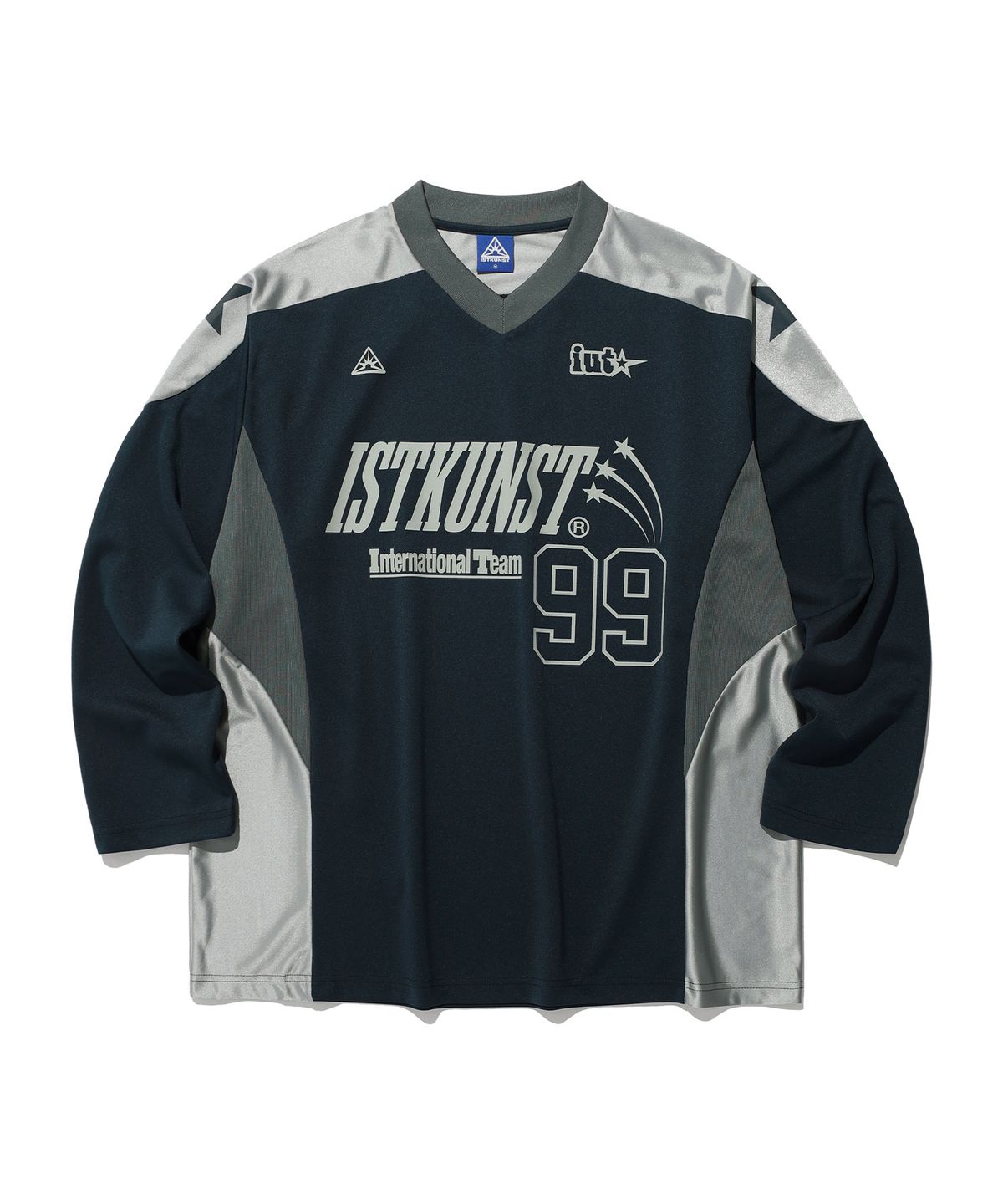 이스트쿤스트(ISTKUNST) HOMIE FOOTBALL JERSEY_NAVY(IK2DFMM580A)