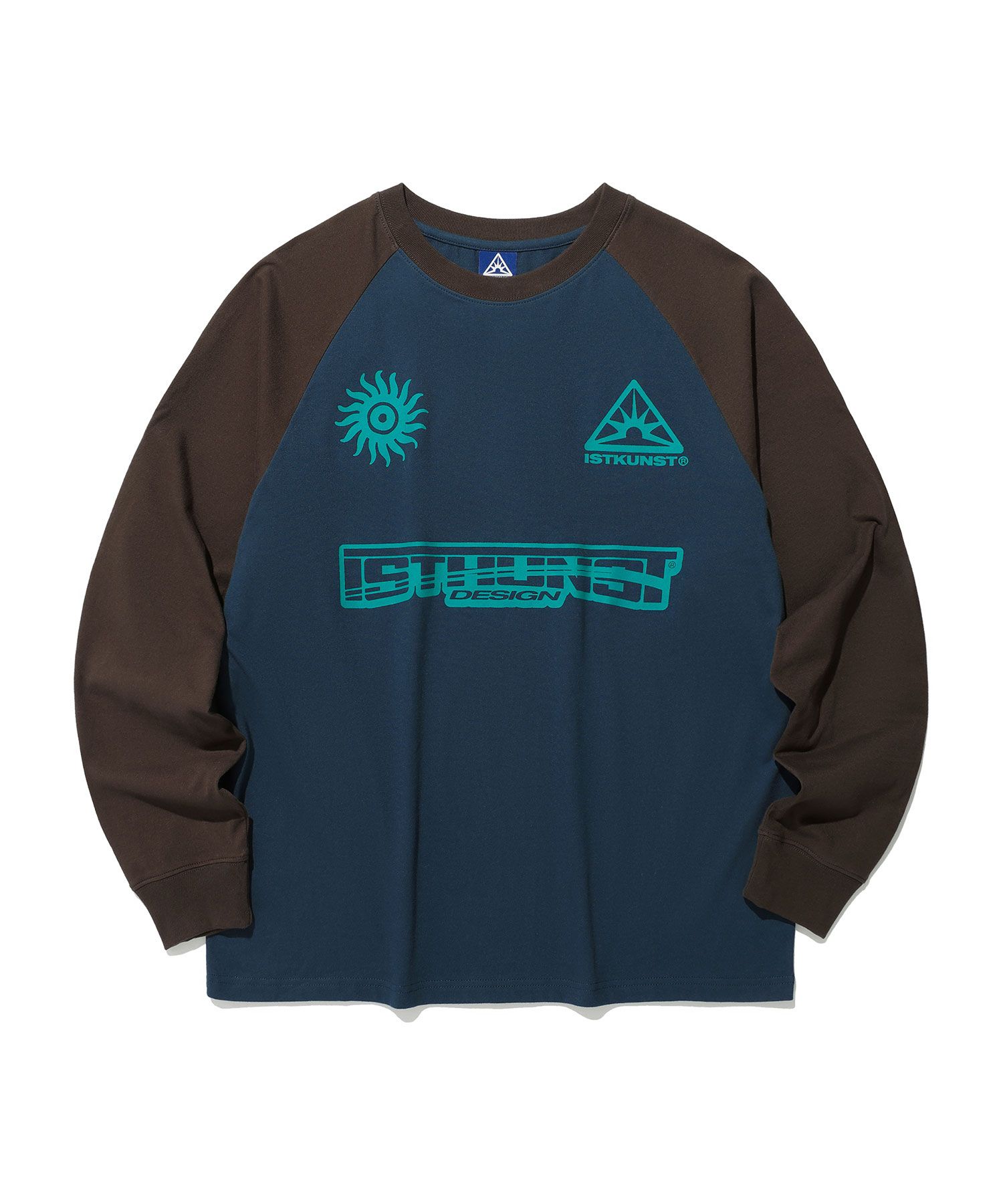 さらに100円引き◆ISTKUNST◆SPORTY SUNRISE LOGO KNIT MUSINSA公式 | ISTKUNST SPORTY SUNRISE LOGO RAGLAN LS