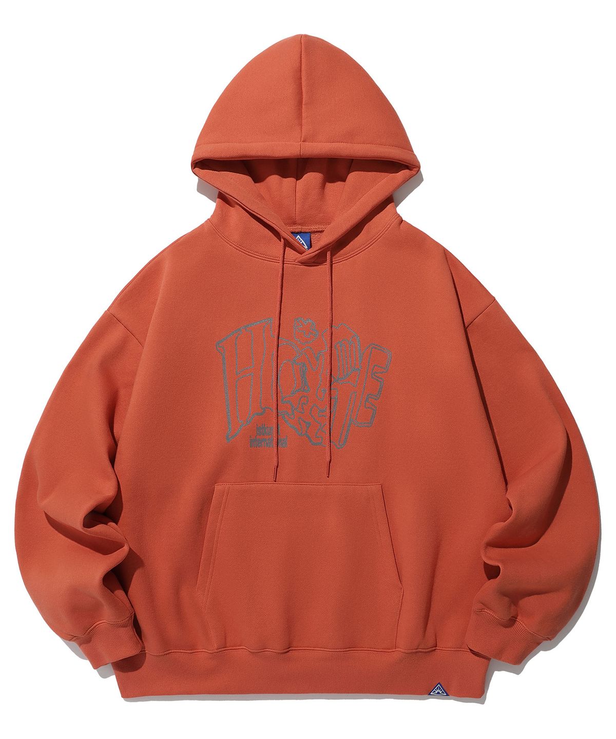 이스트쿤스트(ISTKUNST) WINDING HOMIE HOODIE_CORAL(IK2DFMM436A)
