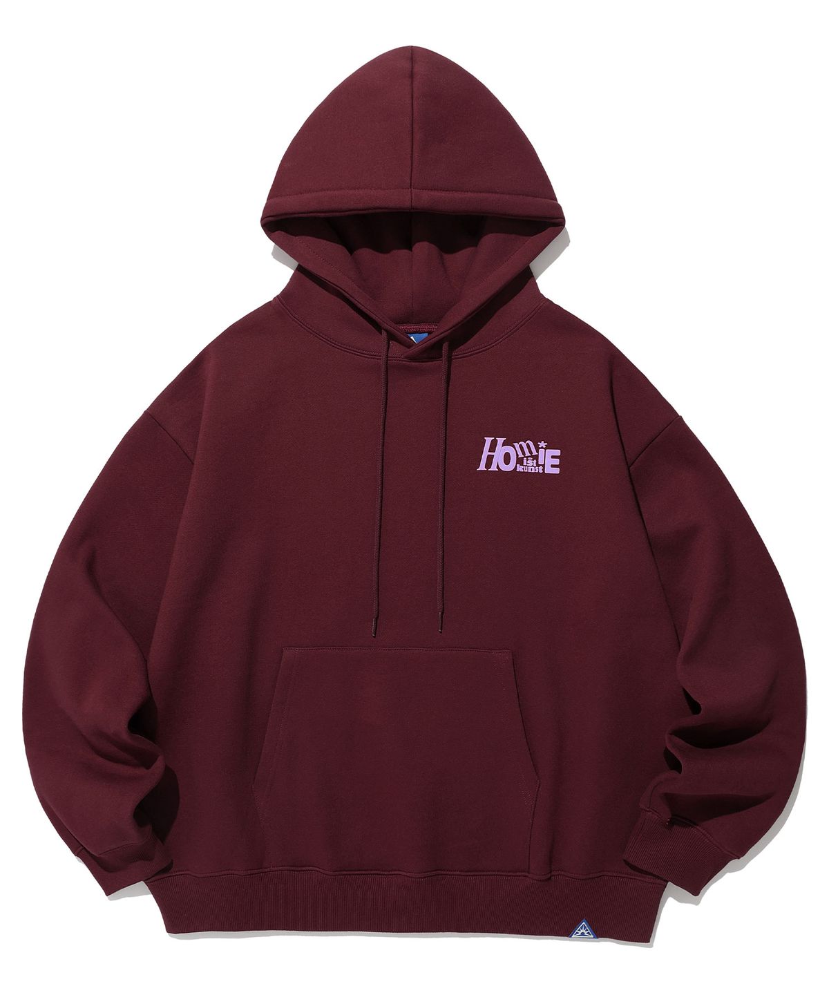 이스트쿤스트(ISTKUNST) HOMIE HOODIE_BURGUNDY(IK2DFMM434A)