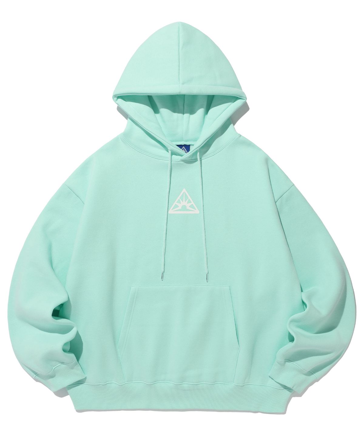 이스트쿤스트(ISTKUNST) SUNRISE SMALL LOGO HOODIE_MINT(IK2DFMM405A)