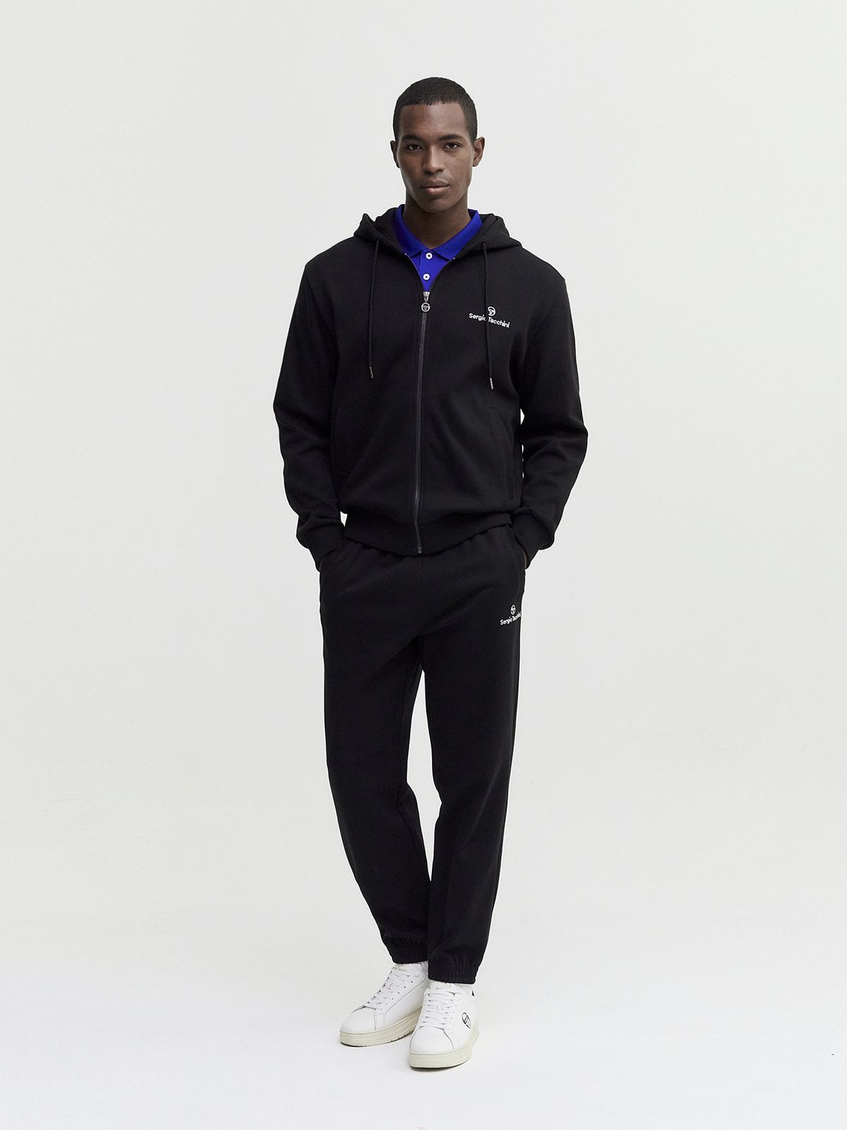 세르지오 타키니(SERGIO TACCHINI) M 데일리 조거 스웻 팬츠 (Black)