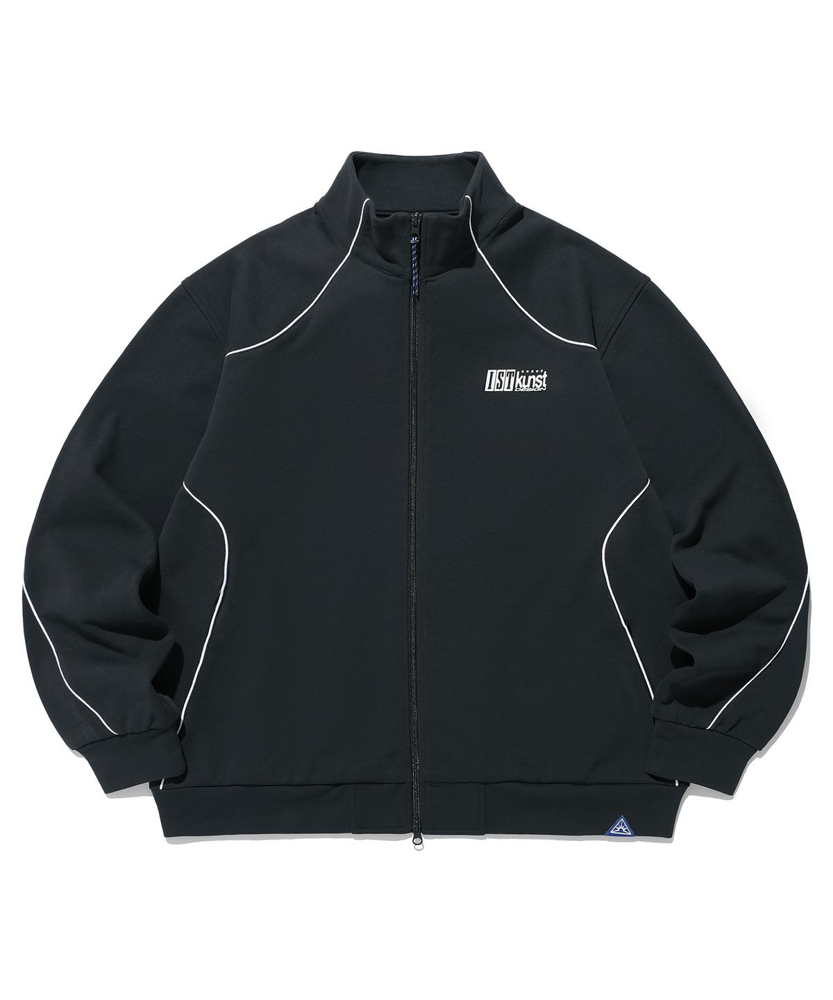 이스트쿤스트(ISTKUNST) JERSEY PIPING TRACK JACKET_BLACK(IK2DFMB907A)