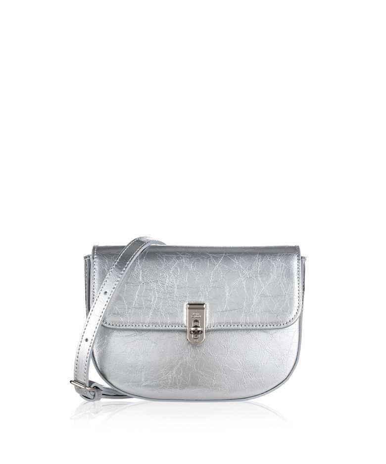 [사라 새들백_실버] Sara Saddle Bag_Silver