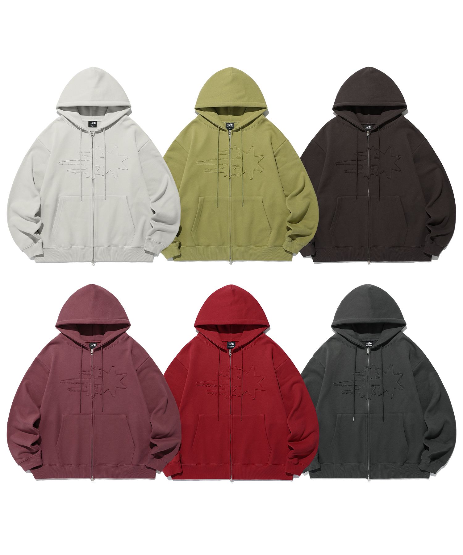 MUSINSA | NICE GHOST CLUB NGC BOY HOODIE ZIP UP_GREY