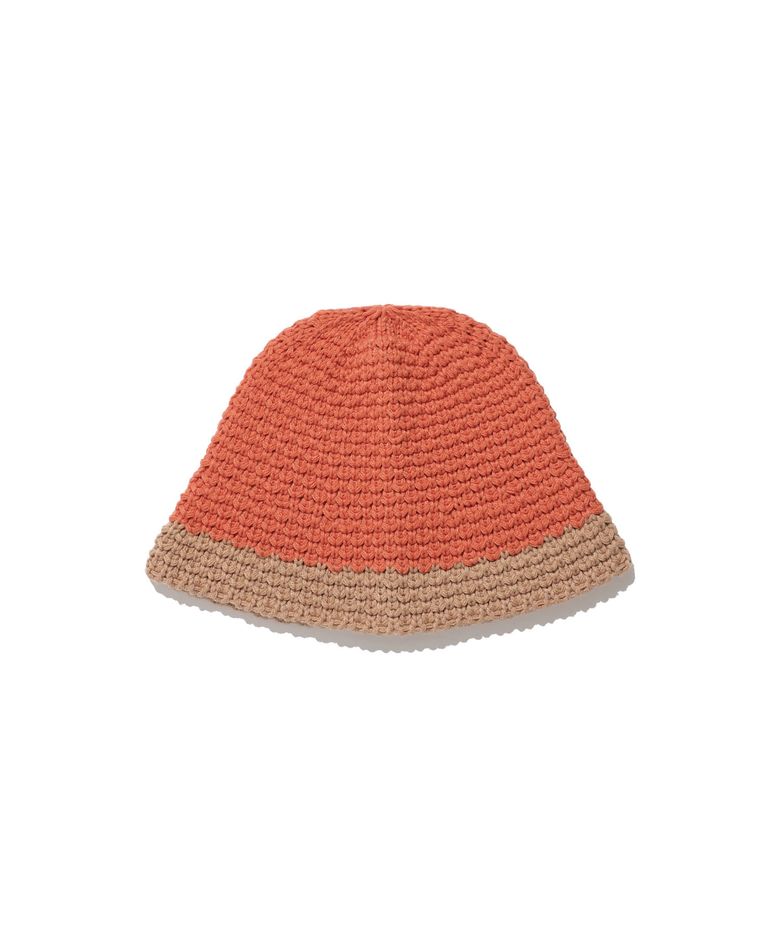 KNIT BUCKET HAT_ORANGE(NG2DFUAB26A)