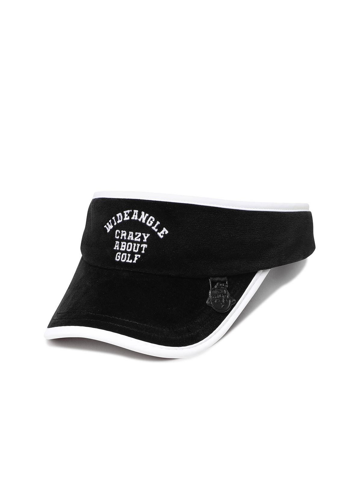 와이드앵글(WIDEANGLE) WG 라인 테리지 썬캡_Black