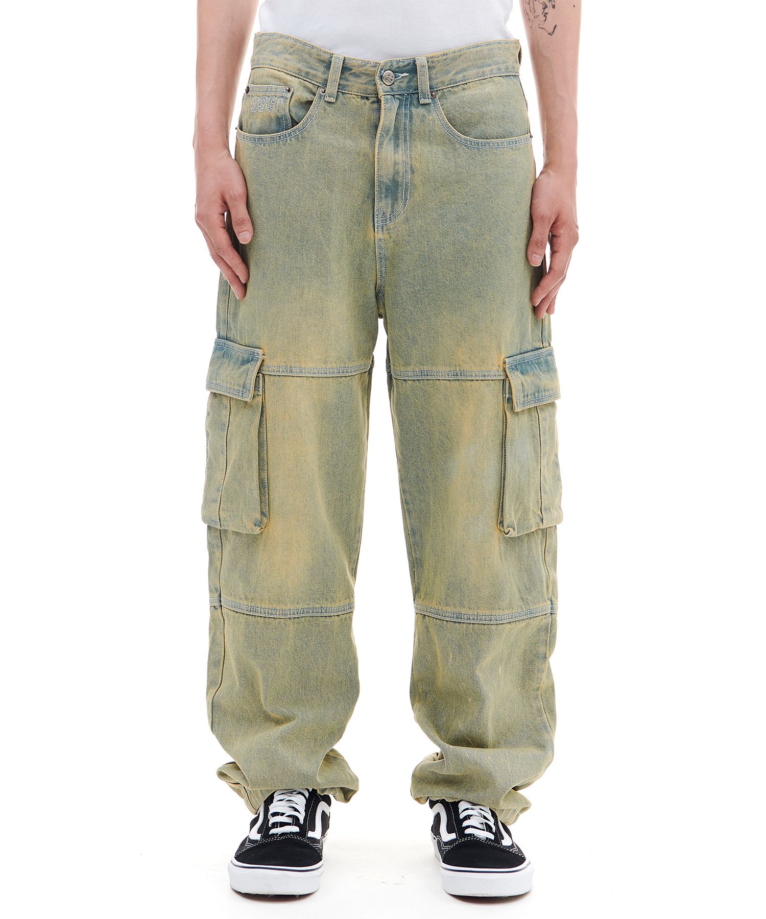 MUSINSA ARCHIVE BOLD 7-POCKET CARGO PANTS (SAND BEIGE)