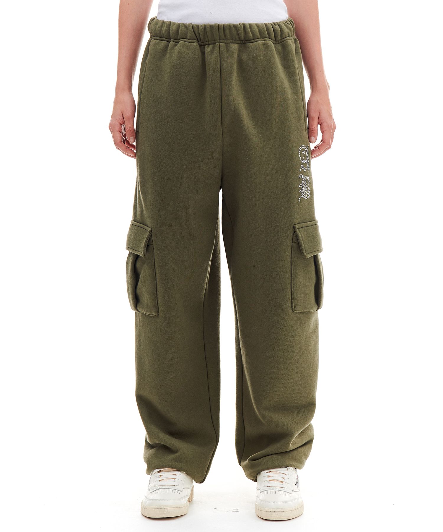 ◆ARCHIVE BOLD◆ AB POCKET SWEAT PANTS KHAKI AB23FASW010KH MUSINSA | ARCHIVE BOLD AB POCKET SWEAT PANTS (KHAKI)