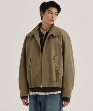 [사은품 증정] 2-WAY 릴렉스드 헤링턴 자켓_4 color