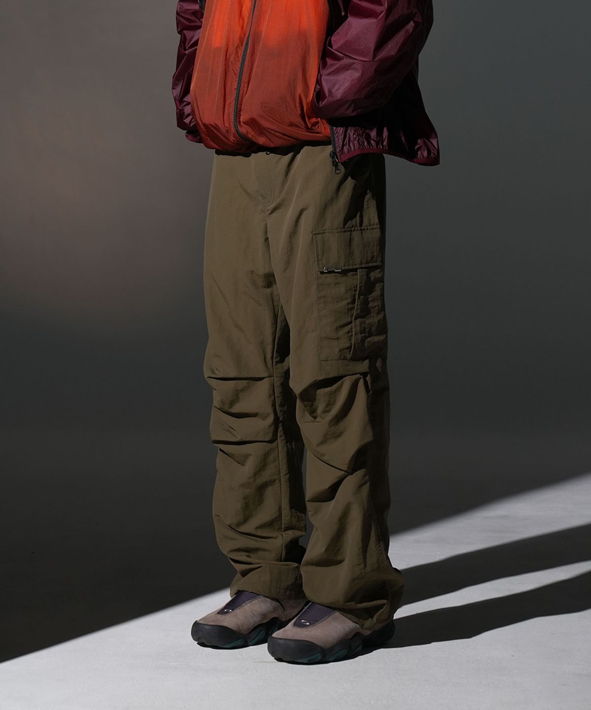 그레일즈(GRAILZ) ESSENTIAL CARGO PANTS [KHAKI]