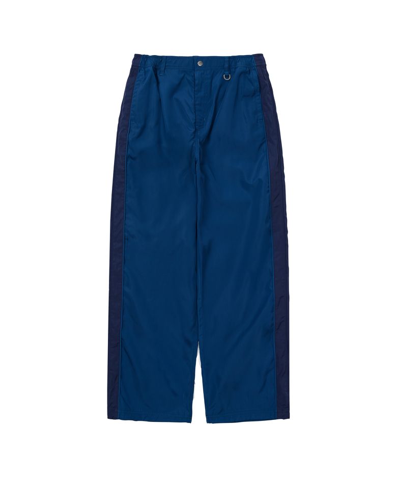 Color Blocked Nylon Pants Blue