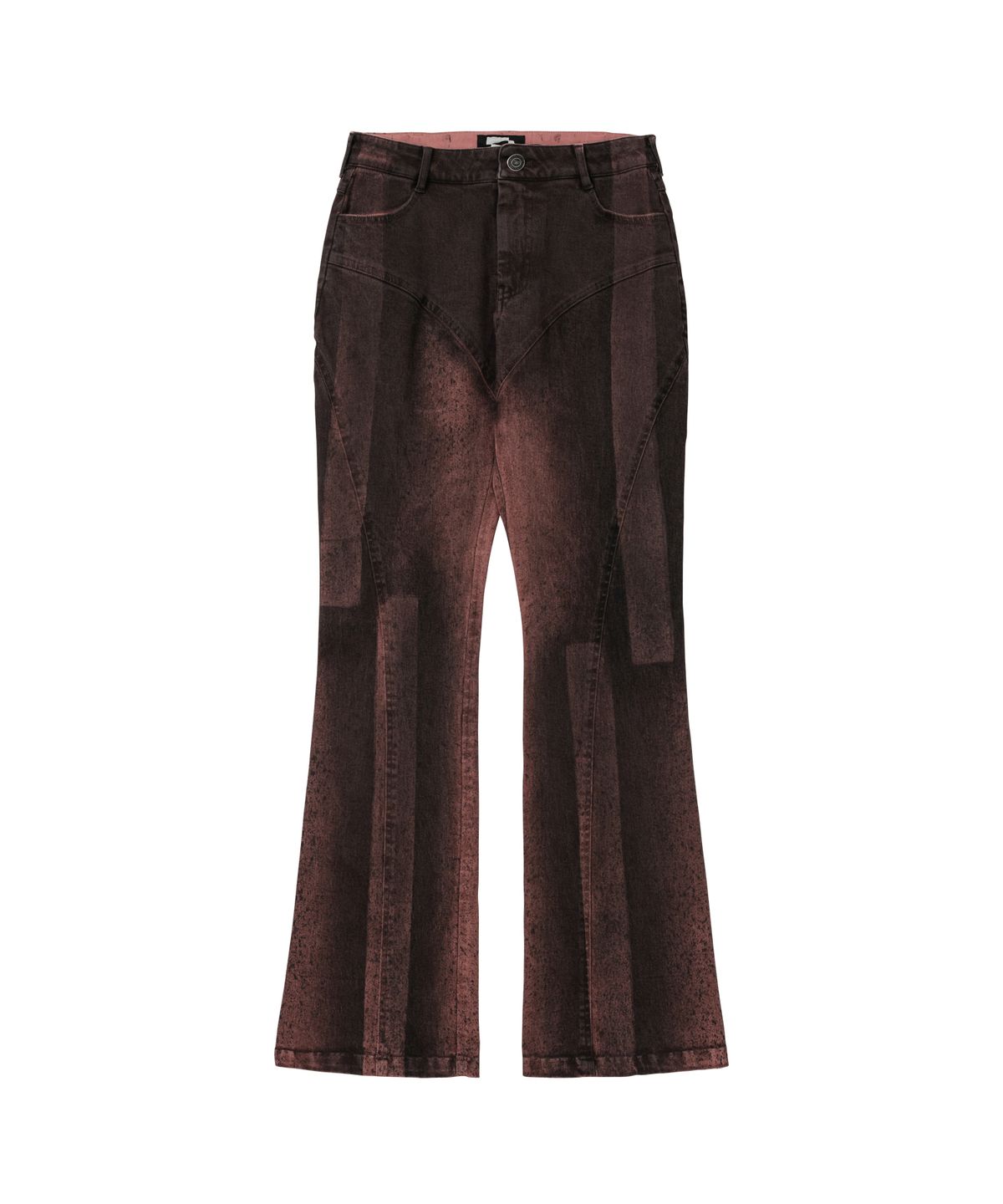 웰빙익스프레스(WELLBEING EXPRESS) Spray Washed Line Pants Pink
