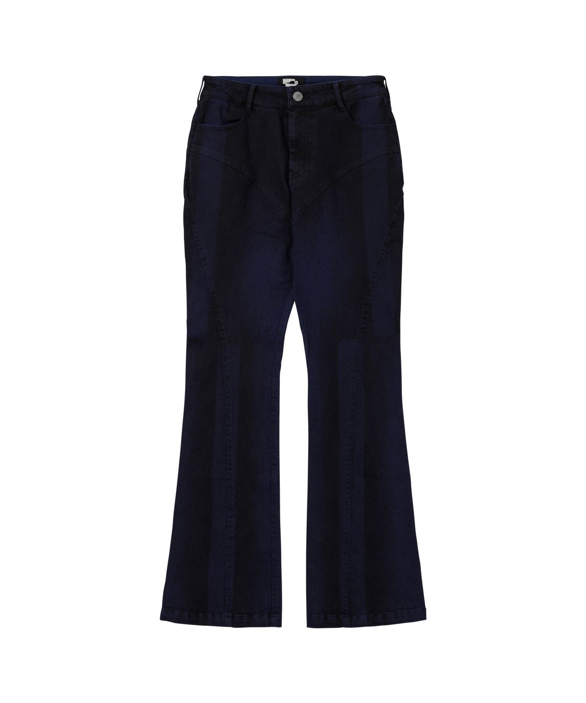 웰빙익스프레스(WELLBEING EXPRESS) Spray Washed Line Pants Blue