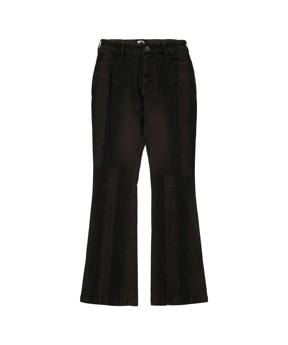 웰빙익스프레스(WELLBEING EXPRESS) Spray Washed Line Pants Brown