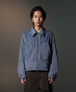 AFV COLLAR BLOUSON [TEAL]