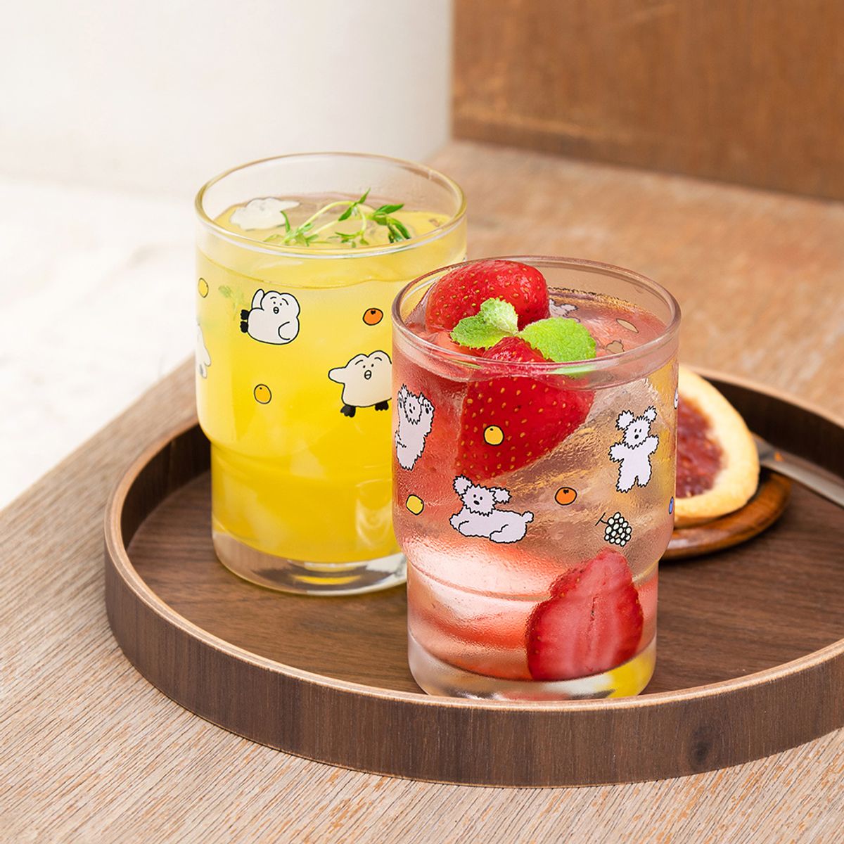 브런치브라더(BRUNCH BROTHER) Brunch Brother 후르츠 유리컵 2P 세트