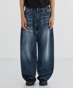 1701 INDIGO WARRIOR JEANS [MAX WIDE STRAIGHT]