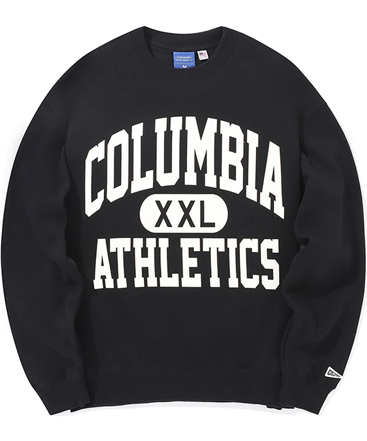 컬럼비아 유니버시티(COLUMBIA UNIVERSITY) XXL OVERSIZE LOGO FLEECE SWEATSHIRTS 블랙
