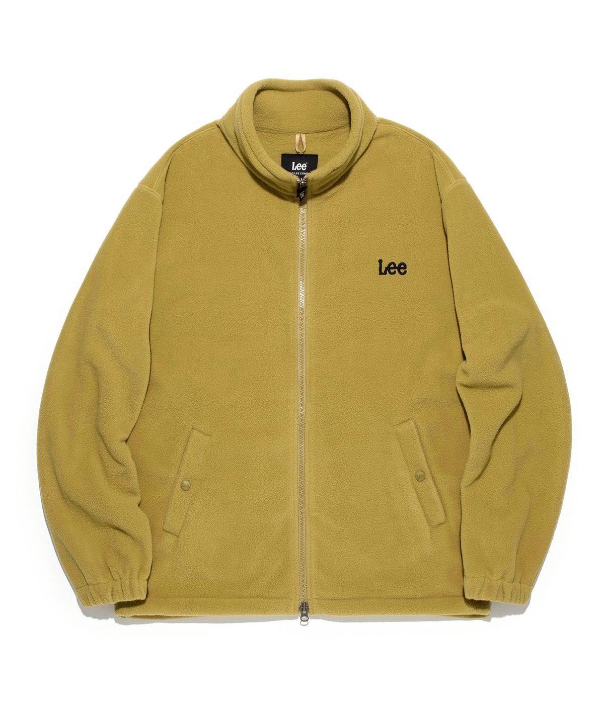 리(LEE) 폴라플리스 집업 자켓 머스타드