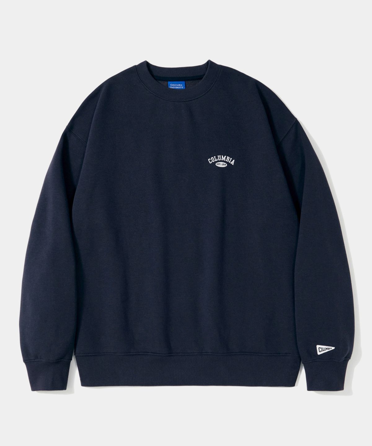 컬럼비아 유니버시티(COLUMBIA UNIVERSITY) CU ARCH LOGO FLEECE SWEATSHIRTS 크라운네이비