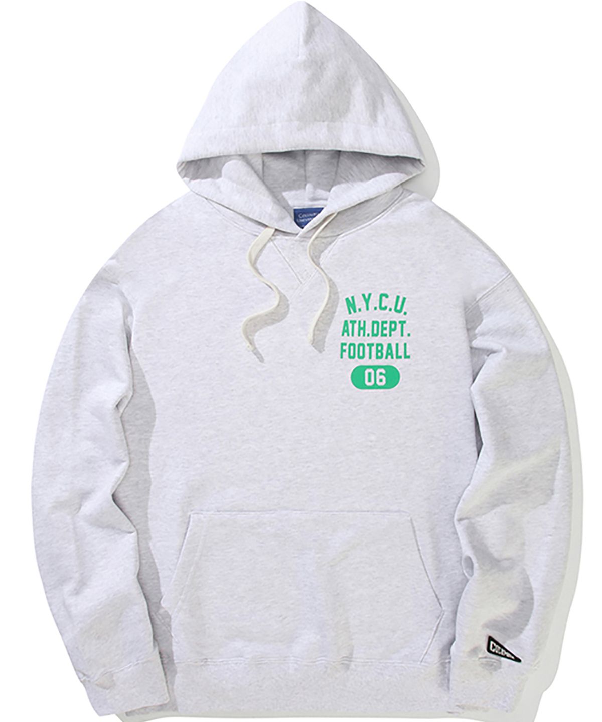 컬럼비아 유니버시티(COLUMBIA UNIVERSITY) 1906 FOOTBALL TEAM LOGO TERRY HOODIE 라이트M그레이