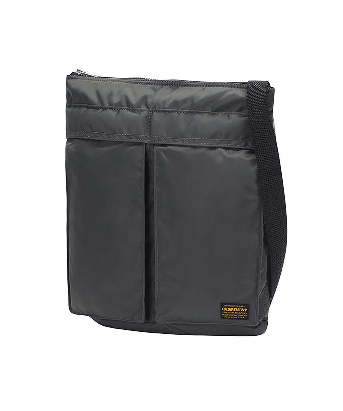 컬럼비아 유니버시티(COLUMBIA UNIVERSITY) M-LABEL HELMET SMALL CROSS BAG 차콜