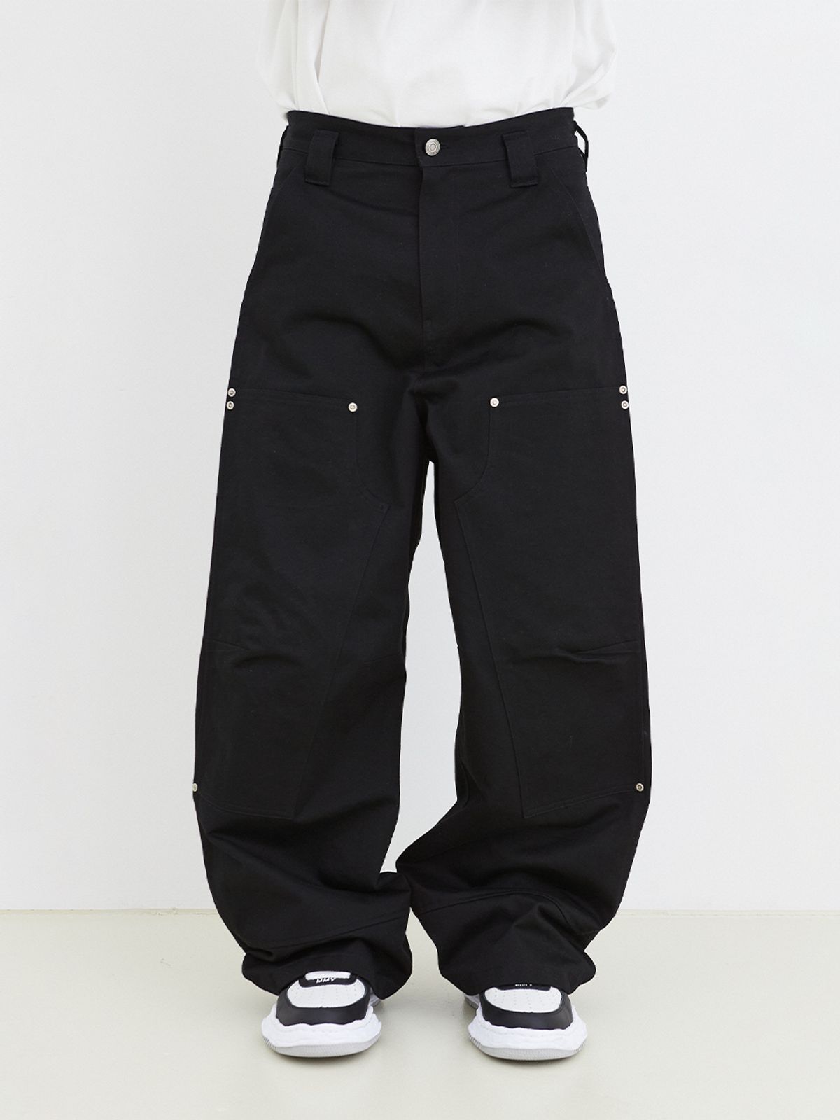 이에이(IEY) NU-MAC CARPENTER PANTS Black