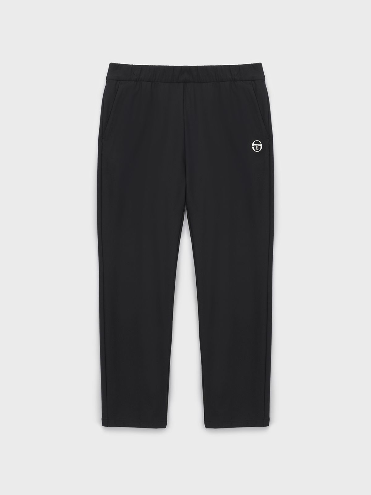 세르지오 타키니(SERGIO TACCHINI) M 고트 우븐 테이퍼드 팬츠 (Black)
