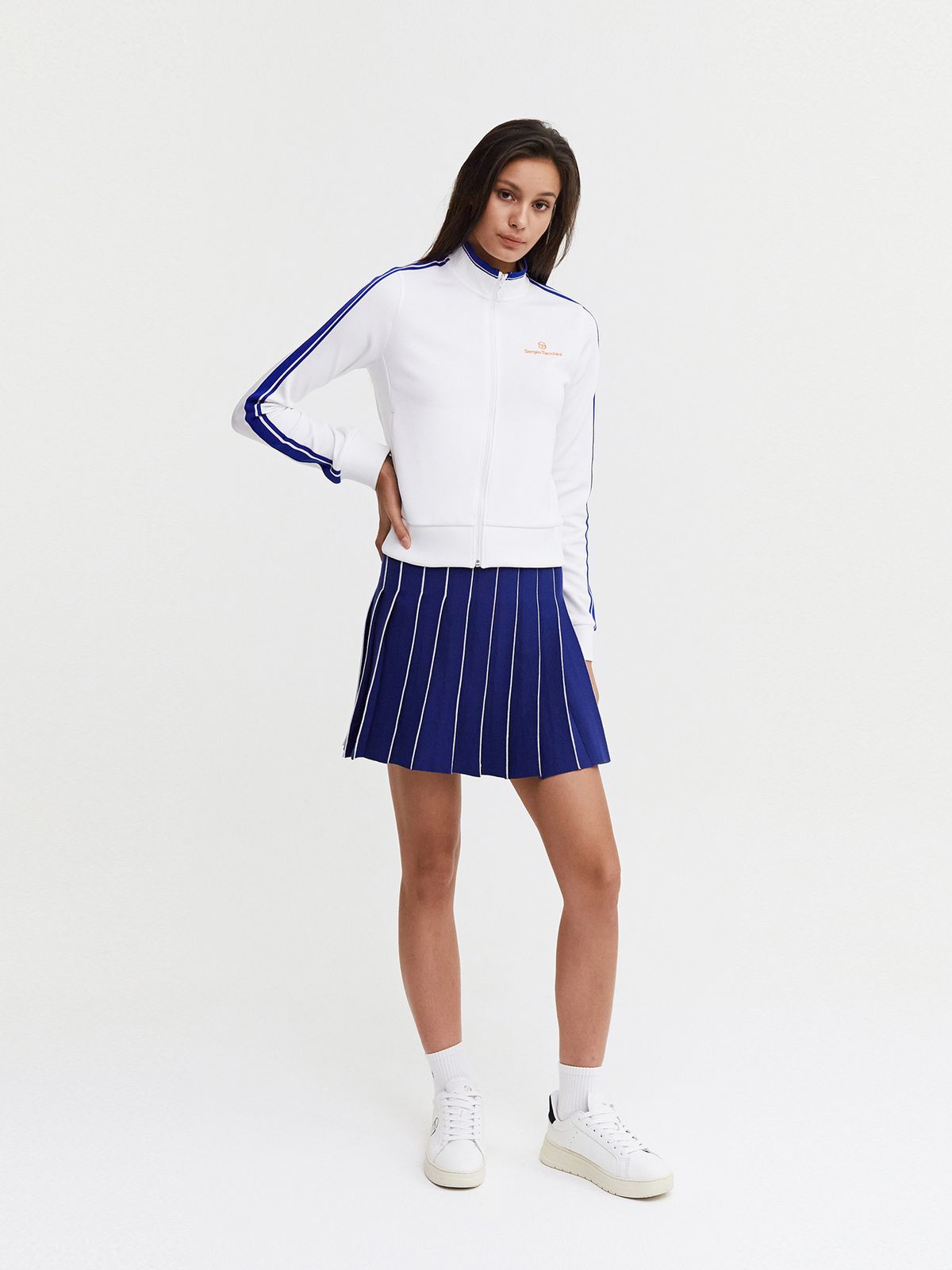 세르지오 타키니(SERGIO TACCHINI) W 고트 다마린도 트랙집업 (White)