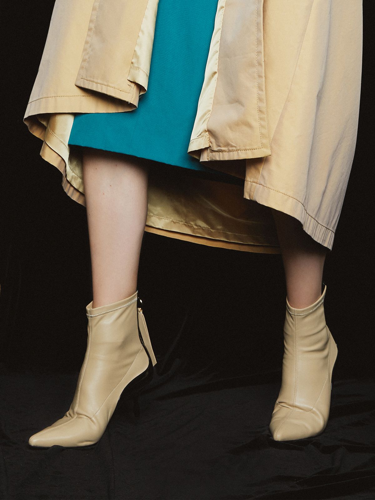 꼼므지(COMMEGEE) Wave Span Boots / CG1033BE