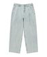 데님 원턱 와이드 팬츠 라이트 블루