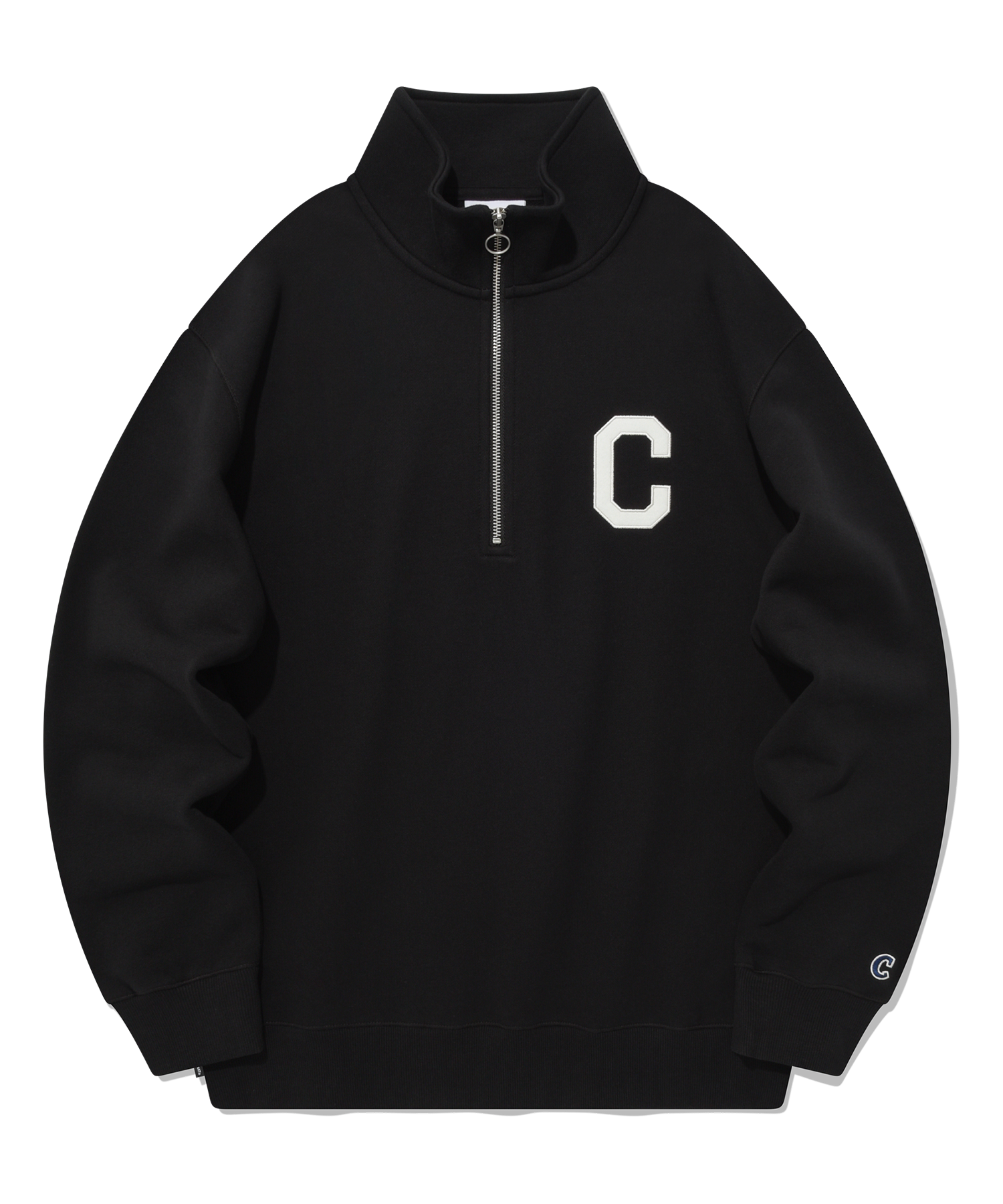 [COVERNAT]★COVERNAT X BLACK YAK Fleece Sweatshirt MUSINSA | COVERNAT C Logo Half Zip Up Sweatshirt Black
