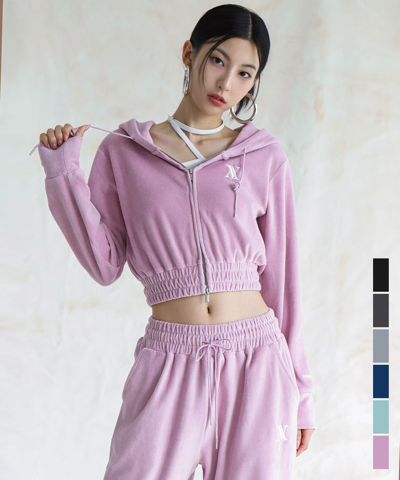 Very Beloa Hood Zip-up - 6COL