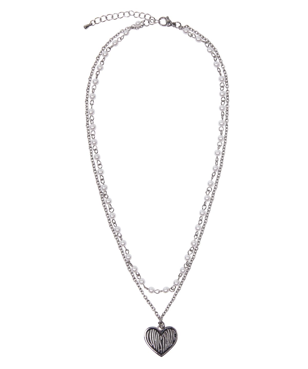 러브이즈트루(LUVISTRUE) CH LUV NECKLACE(SILVER)