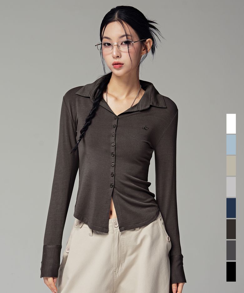 Sopy Collar Long-sleeve - 8COL