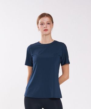 CLWT8094 올데이 숏 슬리브 틸블루