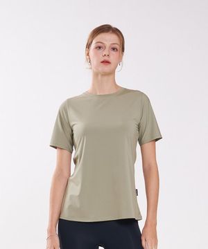 CLWT8094 올데이 숏 슬리브 세이지그린