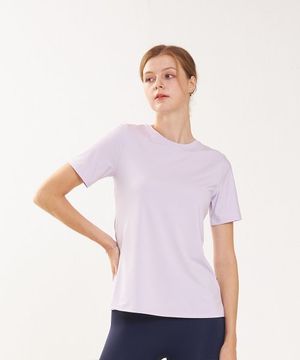 CLWT8094 올데이 숏 슬리브 라벤더